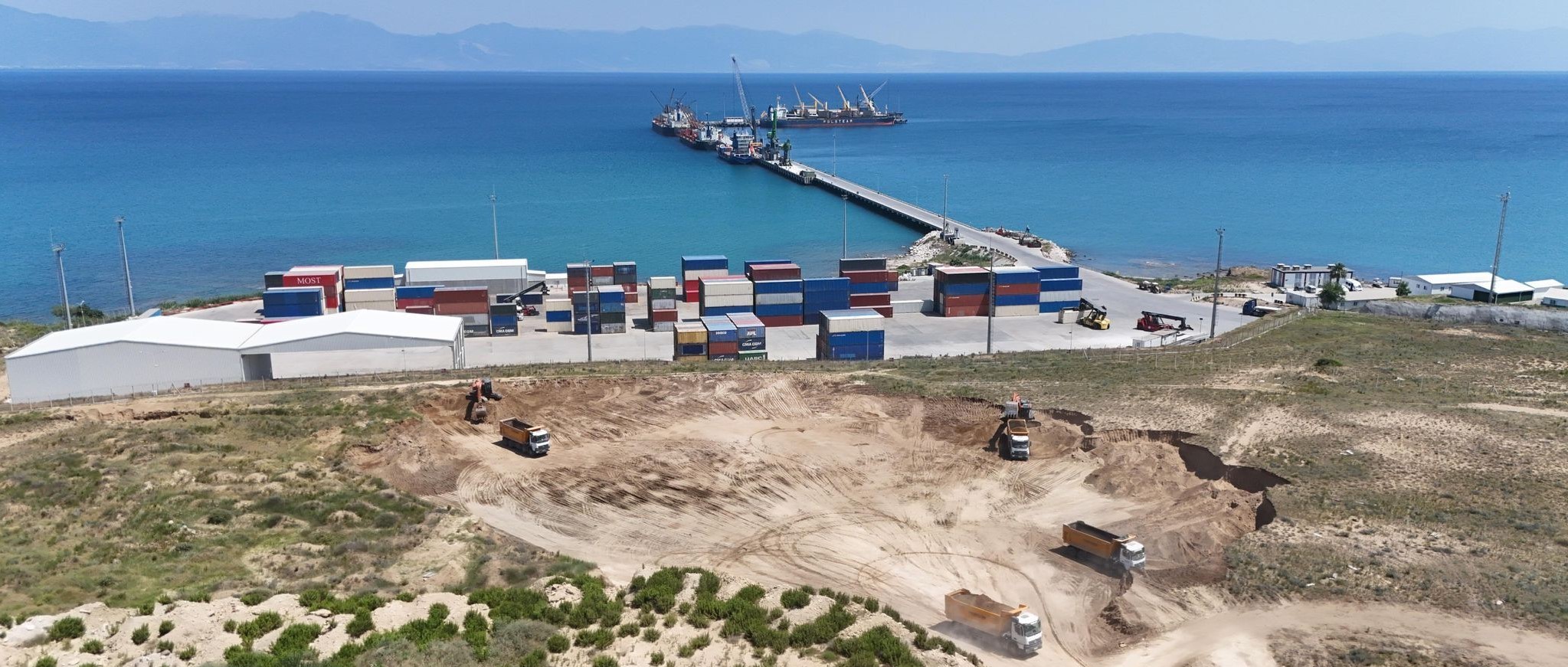 SANKO KONTEYNER SAHASI YAPIMI